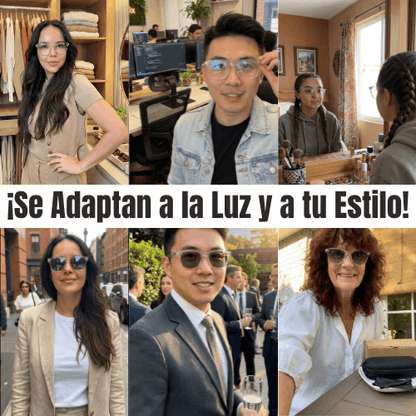 Oferta Lentes Unisex Estilo Wayfarer Fotocromáticas